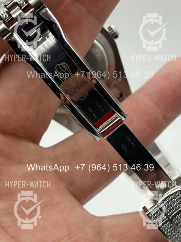 Фото 26 - Rolex DateJust 41mm 126300 Custom Diamonds Steel Art 11314