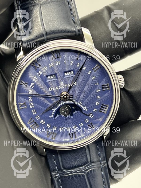 Товар Blancpain Villeret 6654-1529-55B Steel Фото 4 - Blancpain Villeret 6654-1529-55B Steel