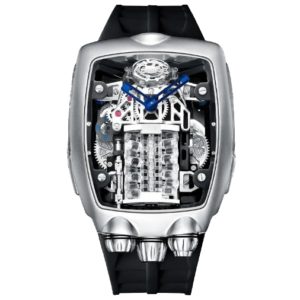 Товар JACOB & Co Bugatti Chiron BU200.20 Steel Black Фото 48 - JACOB & Co Bugatti Chiron BU200.20 Steel Black