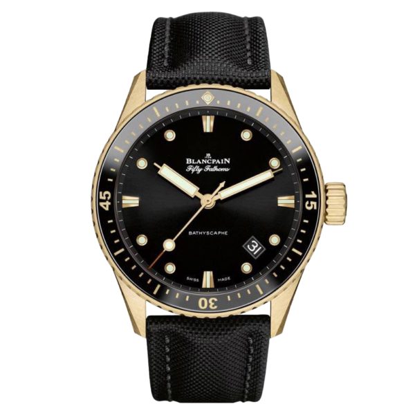 Фото 1 - Blancpain Fifty Fathoms Bathyscaphe 43mm 5000 36S30 Steel