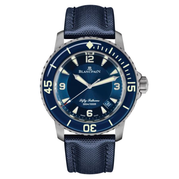 Фото 1 - Blancpain Fifty Fathoms 5015-12B40-O52A Steel Blue
