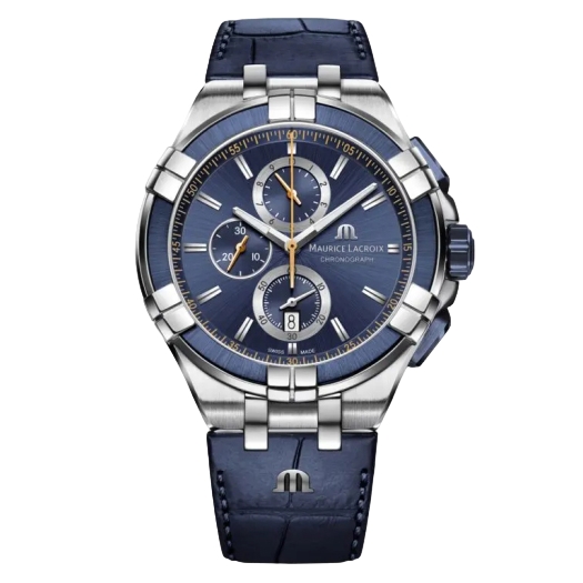 Товар Maurice Lacroix Aikon Chronograph 44mm AI1018-SS001-432-4 Steel Фото 1 - Maurice Lacroix Aikon Chronograph 44mm AI1018-SS001-432-4 Steel