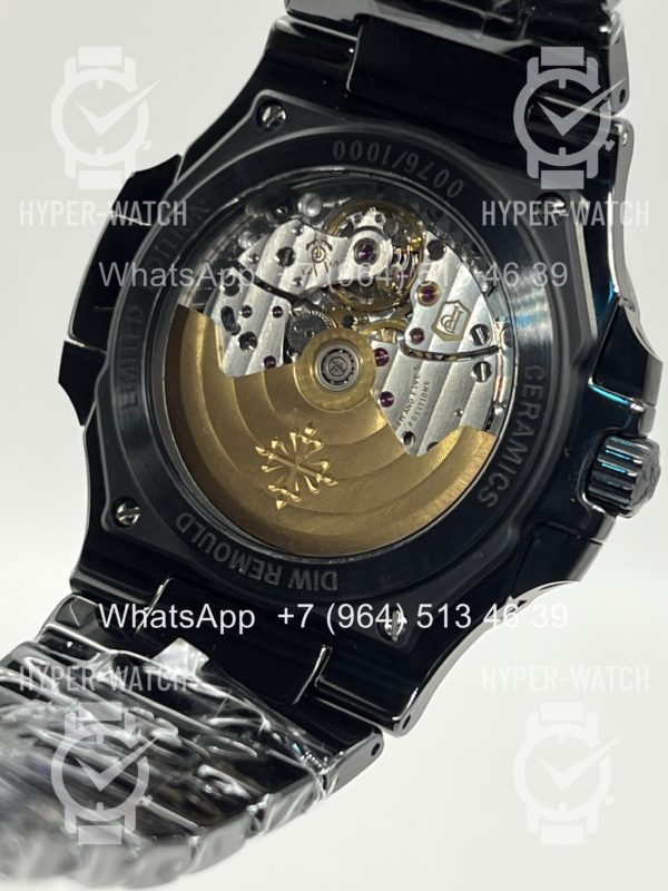 Товар Patek Philippe Nautilus 40mm 5711 Black Ceramic Фото 21 - Patek Philippe Nautilus 40mm 5711 Black Ceramic