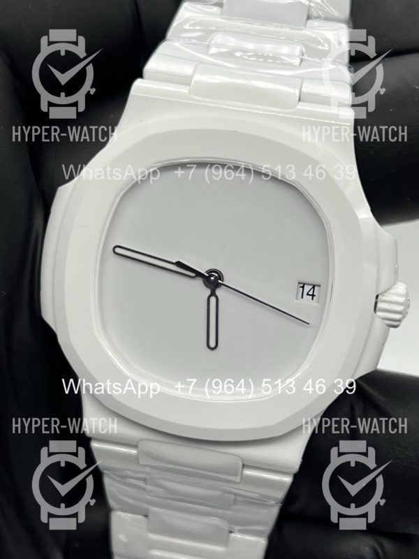 Фото 4 - Patek Philippe Nautilus 40mm 5711 White Ceramic