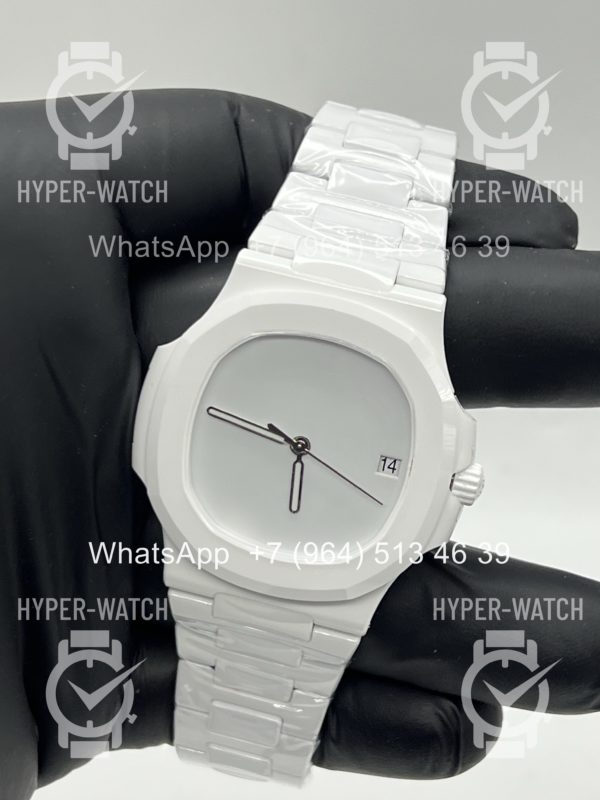 Фото 5 - Patek Philippe Nautilus 40mm 5711 White Ceramic