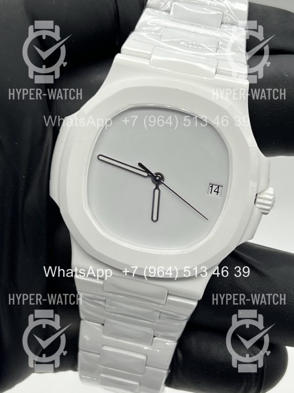 Фото 6 - Patek Philippe Nautilus 40mm 5711 White Ceramic