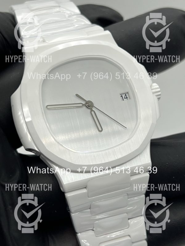 Фото 8 - Patek Philippe Nautilus 40mm 5711 White Ceramic