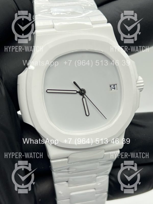 Фото 9 - Patek Philippe Nautilus 40mm 5711 White Ceramic