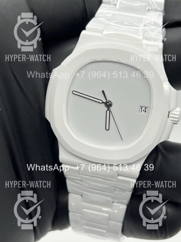 Фото 10 - Patek Philippe Nautilus 40mm 5711 White Ceramic