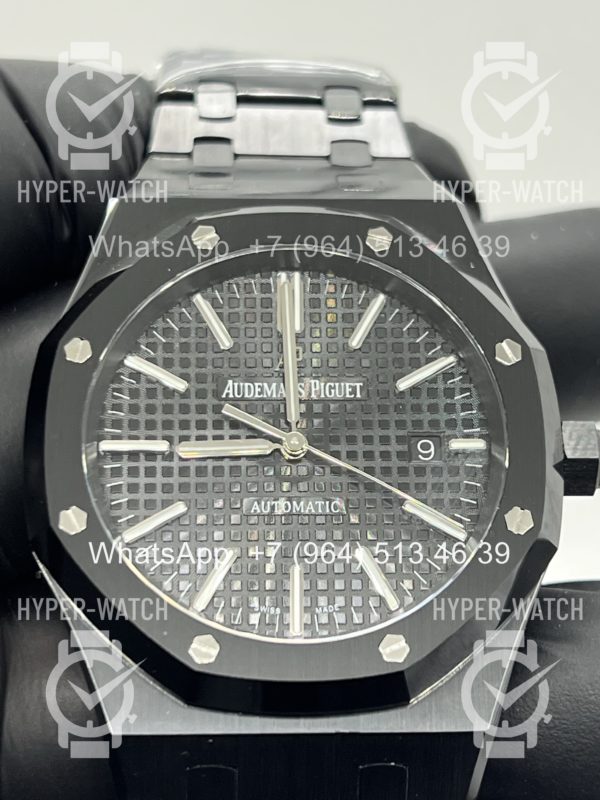 Товар Audemars Piguet Royal Oak 41mm 15400 Black Ceramic Фото 10 - Audemars Piguet Royal Oak 41mm 15400 Black Ceramic