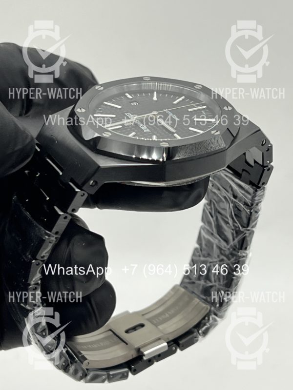 Товар Audemars Piguet Royal Oak 41mm 15400 Black Ceramic Фото 15 - Audemars Piguet Royal Oak 41mm 15400 Black Ceramic