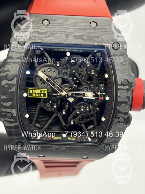 Товар Richard Mille RM 035-01 Rafa Black Red Art 11553 Фото 3 - Richard Mille RM 035-01 Rafa Black Red Art 11553