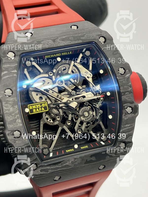 Товар Richard Mille RM 035-01 Rafa Black Red Art 11553 Фото 4 - Richard Mille RM 035-01 Rafa Black Red Art 11553
