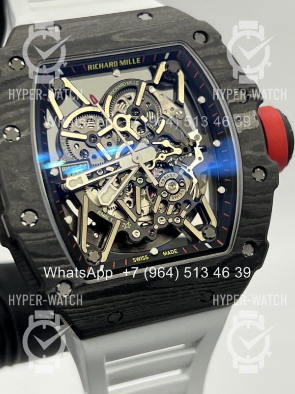 Товар Richard Mille RM 035-02 Rafa Carbon Black White Art 11546 Фото 3 - Richard Mille RM 035-02 Rafa Carbon Black White Art 11546