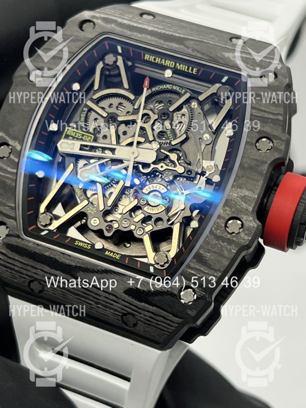 Товар Richard Mille RM 035-02 Rafa Carbon Black White Art 11546 Фото 5 - Richard Mille RM 035-02 Rafa Carbon Black White Art 11546