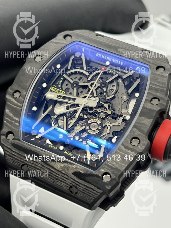 Товар Richard Mille RM 035-02 Rafa Carbon Black White Art 11546 Фото 7 - Richard Mille RM 035-02 Rafa Carbon Black White Art 11546