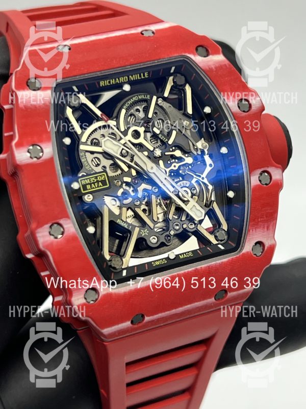 Товар Richard Mille RM 035-02 Rafa Red Carbon Art 11550 Фото 3 - Richard Mille RM 035-02 Rafa Red Carbon Art 11550