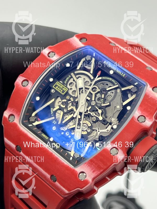 Товар Richard Mille RM 035-02 Rafa Red Carbon Art 11550 Фото 6 - Richard Mille RM 035-02 Rafa Red Carbon Art 11550
