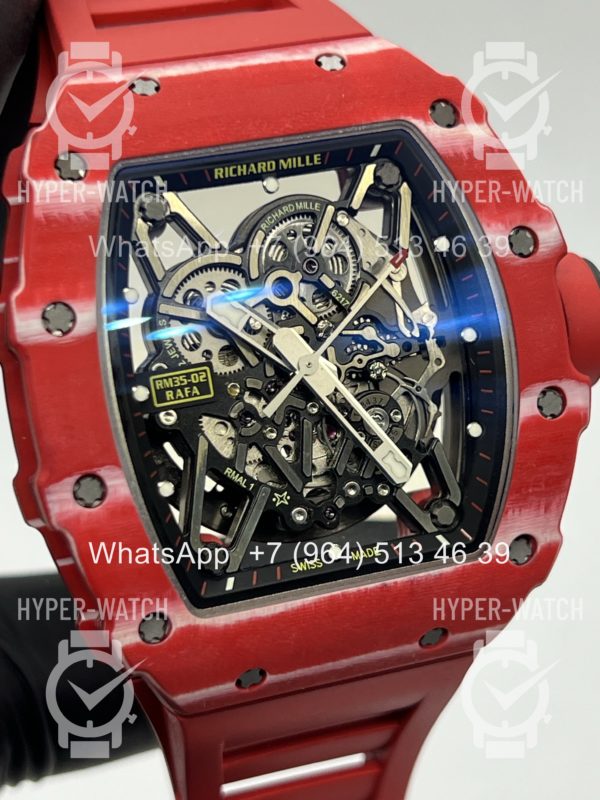 Товар Richard Mille RM 035-02 Rafa Red Carbon Art 11550 Фото 10 - Richard Mille RM 035-02 Rafa Red Carbon Art 11550