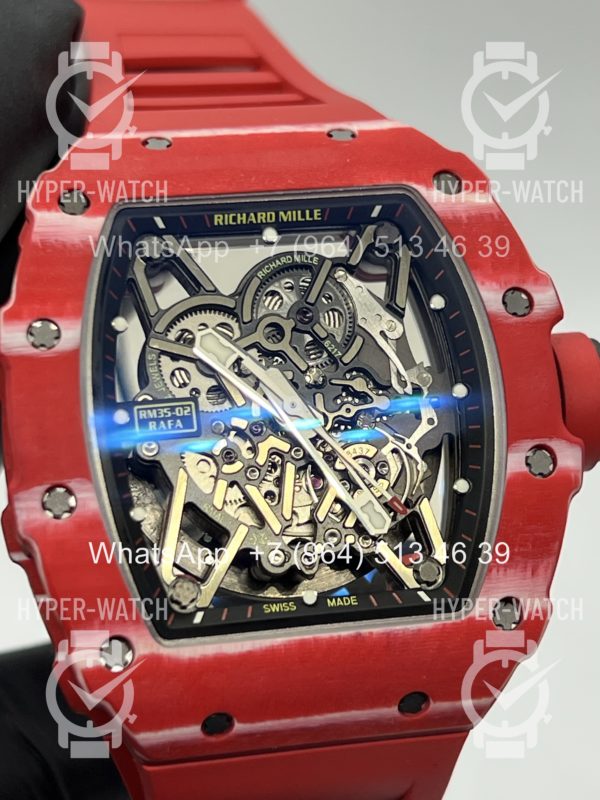Товар Richard Mille RM 035-02 Rafa Red Carbon Art 11550 Фото 14 - Richard Mille RM 035-02 Rafa Red Carbon Art 11550