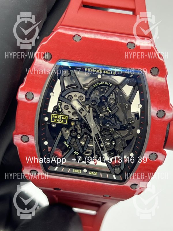 Товар Richard Mille RM 035-02 Rafa Red Carbon Art 11550 Фото 15 - Richard Mille RM 035-02 Rafa Red Carbon Art 11550
