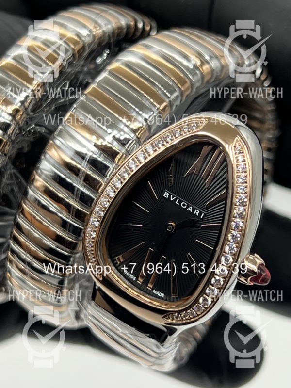Фото 3 - Bvlgari Serpenti Tubogas 35mm 102099 Steel
