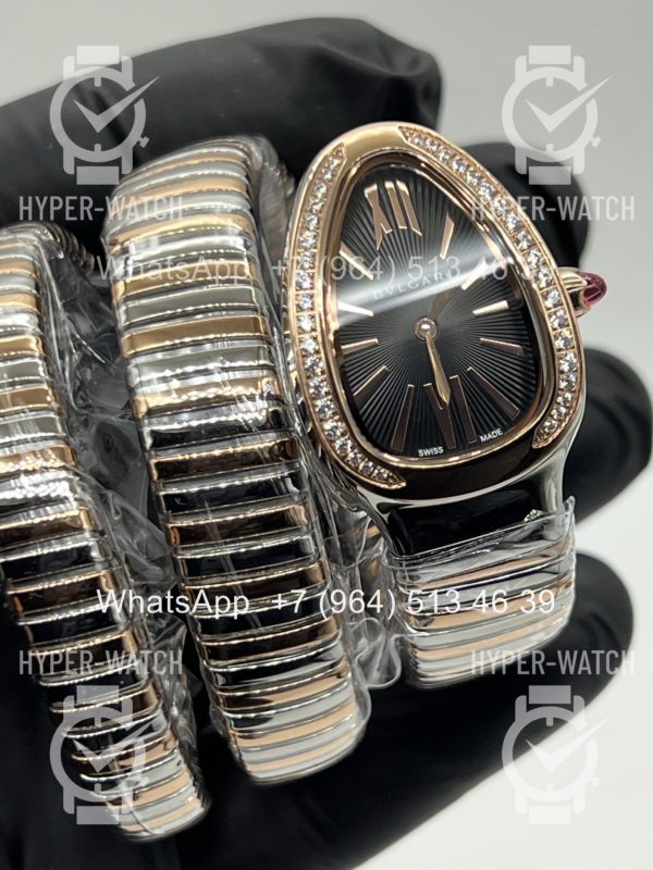Фото 4 - Bvlgari Serpenti Tubogas 35mm 102099 Steel