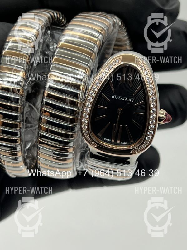 Фото 5 - Bvlgari Serpenti Tubogas 35mm 102099 Steel