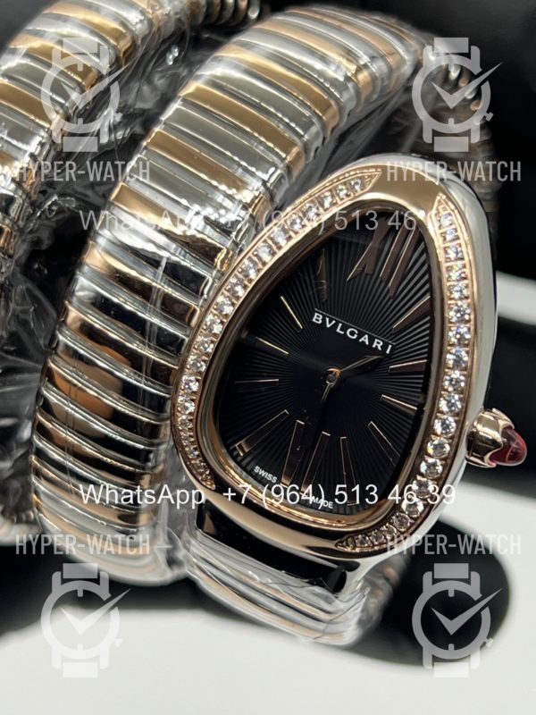 Фото 6 - Bvlgari Serpenti Tubogas 35mm 102099 Steel