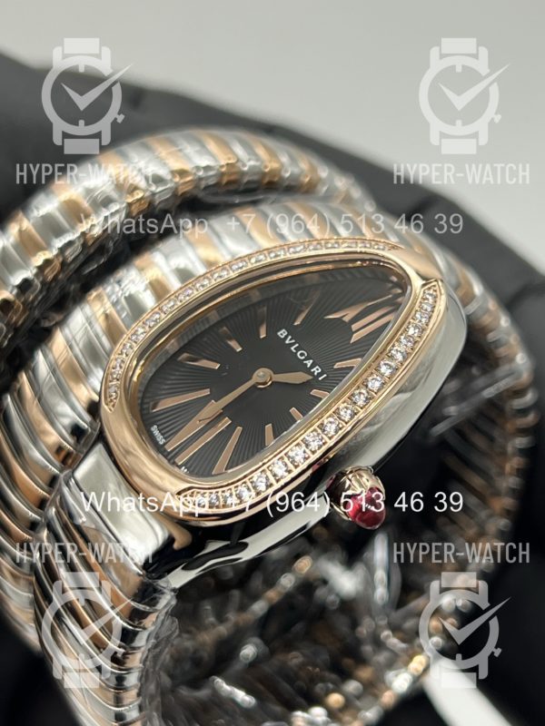 Фото 7 - Bvlgari Serpenti Tubogas 35mm 102099 Steel