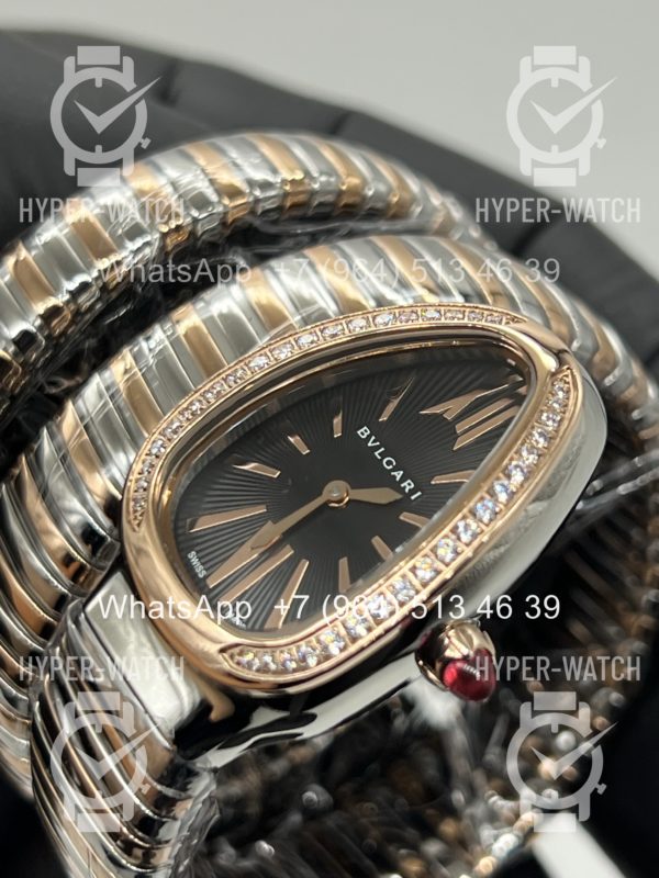 Фото 8 - Bvlgari Serpenti Tubogas 35mm 102099 Steel