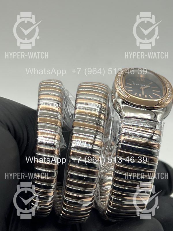 Фото 9 - Bvlgari Serpenti Tubogas 35mm 102099 Steel