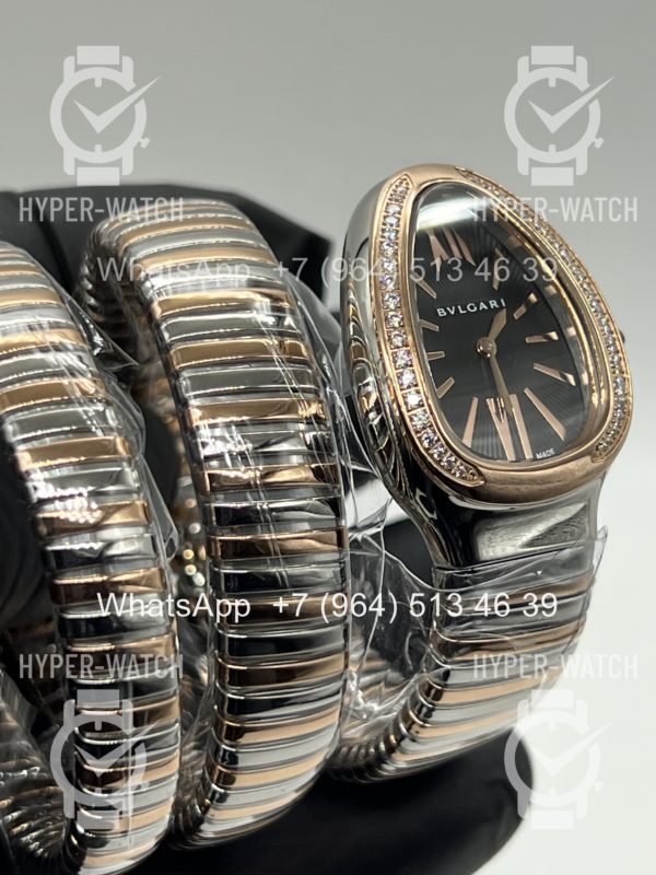 Фото 10 - Bvlgari Serpenti Tubogas 35mm 102099 Steel