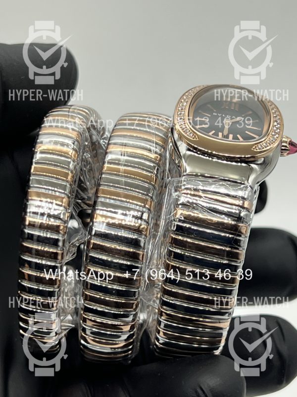 Фото 12 - Bvlgari Serpenti Tubogas 35mm 102099 Steel