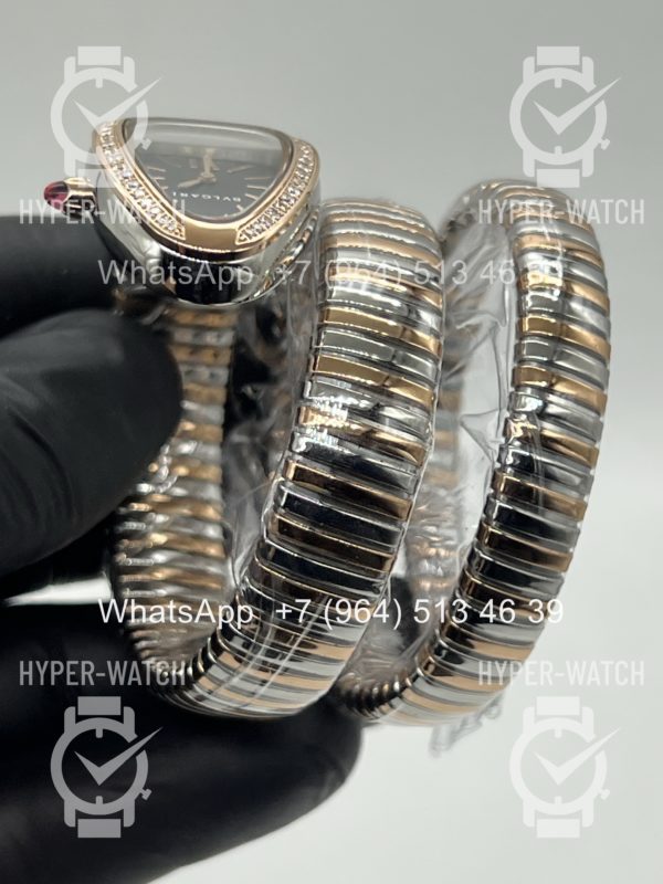 Фото 14 - Bvlgari Serpenti Tubogas 35mm 102099 Steel