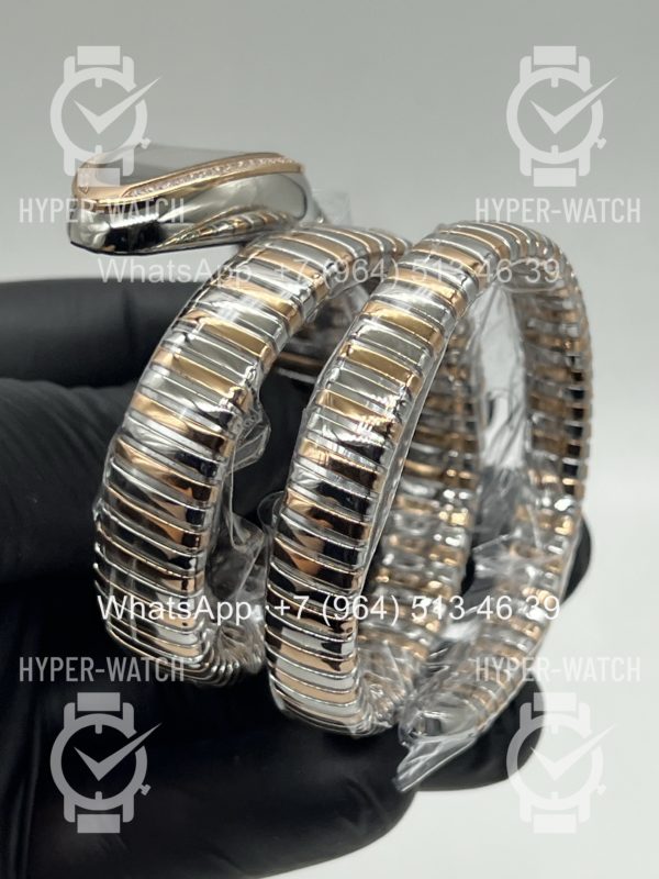 Фото 15 - Bvlgari Serpenti Tubogas 35mm 102099 Steel