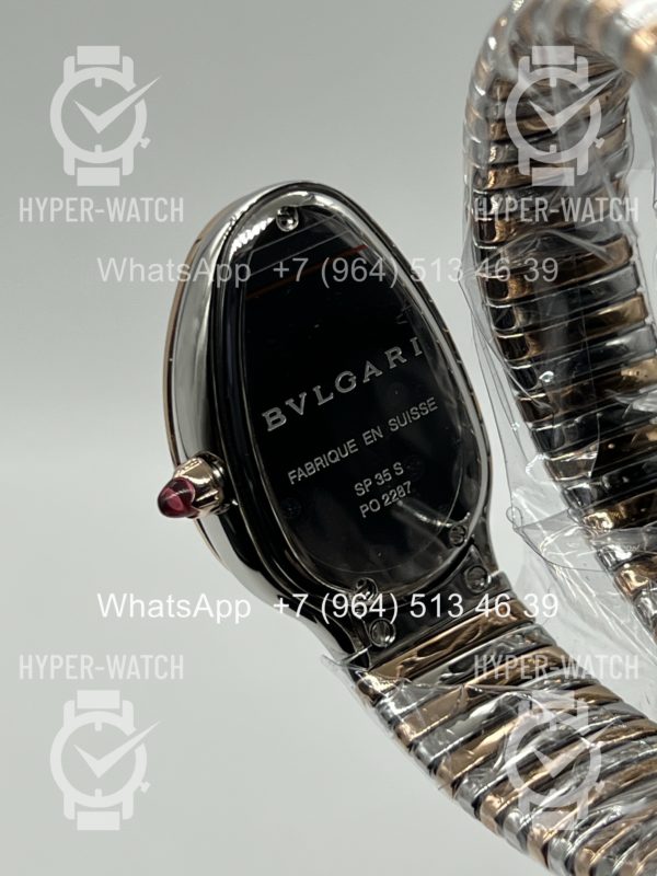 Фото 17 - Bvlgari Serpenti Tubogas 35mm 102099 Steel
