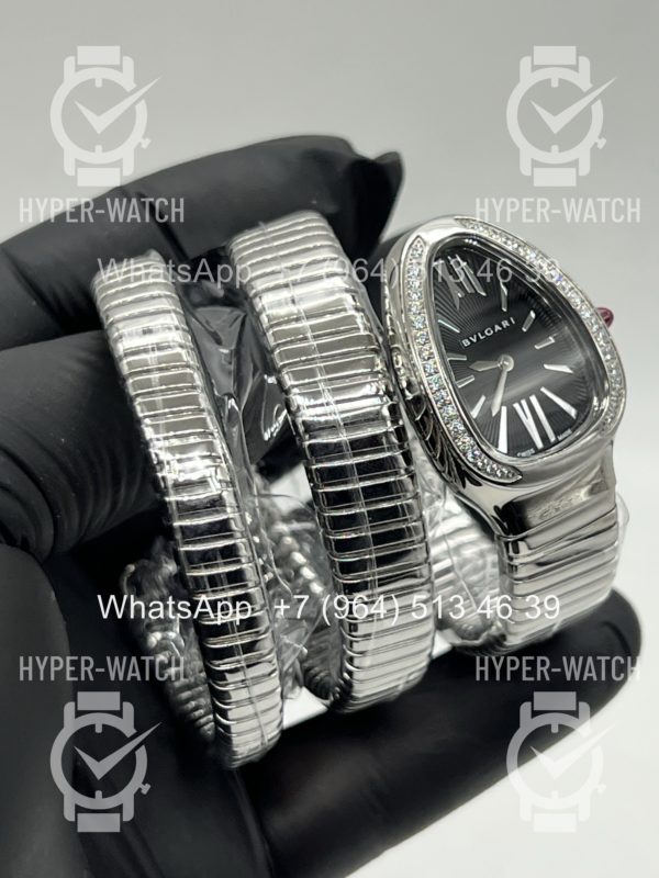 Фото 10 - Bvlgari Serpenti Tubogas 35mm 103433 Steel
