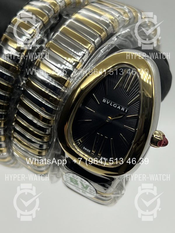 Товар Bvlgari Serpenti Tubogas 35mm Black Steel Art 11594 Фото 2 - Bvlgari Serpenti Tubogas 35mm Black Steel Art 11594