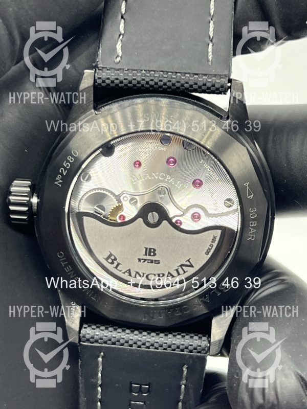 Товар Blancpain Fifty Fathoms Bathyscaphe 43mm 5000 0130 B52A Black Фото 16 - Blancpain Fifty Fathoms Bathyscaphe 43mm 5000 0130 B52A Black