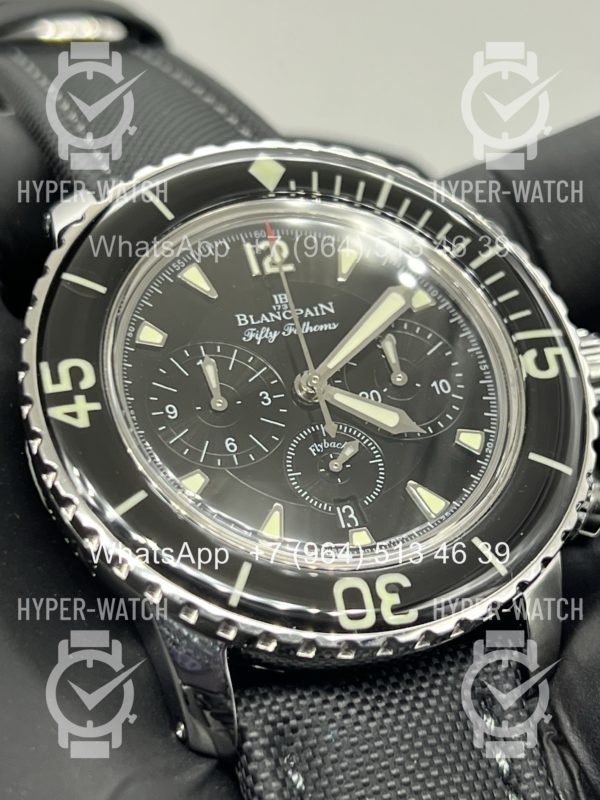 Товар Blancpain Fifty Fathoms Flyback Chronograph 5085F-1130-52 Steel Фото 3 - Blancpain Fifty Fathoms Flyback Chronograph 5085F-1130-52 Steel
