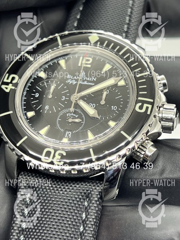 Товар Blancpain Fifty Fathoms Flyback Chronograph 5085F-1130-52 Steel Фото 5 - Blancpain Fifty Fathoms Flyback Chronograph 5085F-1130-52 Steel