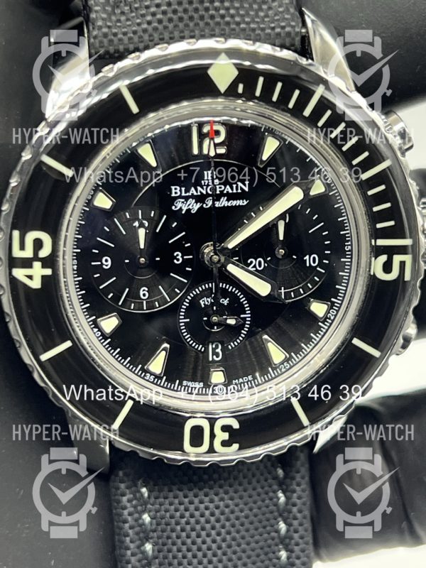 Товар Blancpain Fifty Fathoms Flyback Chronograph 5085F-1130-52 Steel Фото 8 - Blancpain Fifty Fathoms Flyback Chronograph 5085F-1130-52 Steel