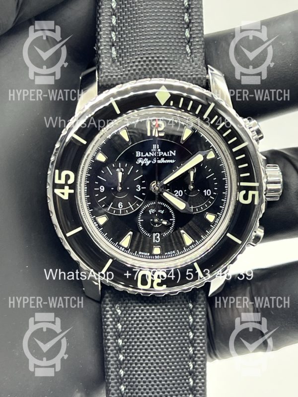 Товар Blancpain Fifty Fathoms Flyback Chronograph 5085F-1130-52 Steel Фото 9 - Blancpain Fifty Fathoms Flyback Chronograph 5085F-1130-52 Steel