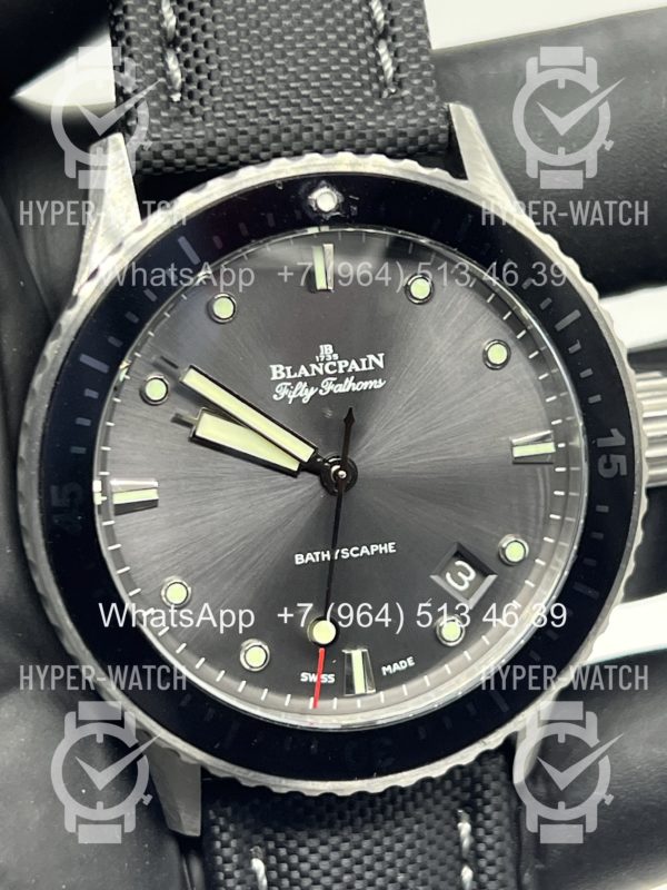 Товар Blancpain Fifty Fathoms Bathyscaphe 43mm 5000 1110 B52A Steel Фото 3 - Blancpain Fifty Fathoms Bathyscaphe 43mm 5000 1110 B52A Steel