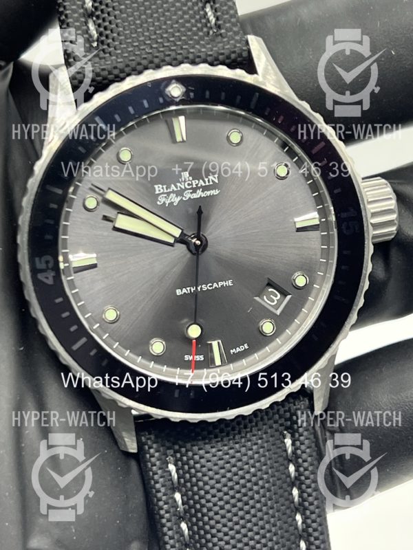 Товар Blancpain Fifty Fathoms Bathyscaphe 43mm 5000 1110 B52A Steel Фото 6 - Blancpain Fifty Fathoms Bathyscaphe 43mm 5000 1110 B52A Steel