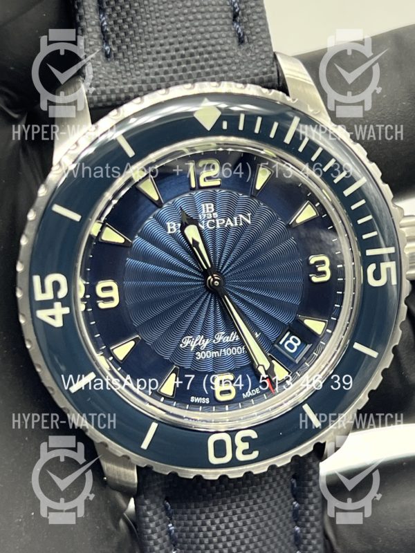 Товар Blancpain Fifty Fathoms 5015D-1140-52B Steel Фото 5 - Blancpain Fifty Fathoms 5015D-1140-52B Steel