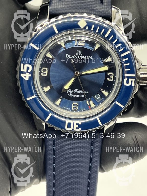 Фото 2 - Blancpain Fifty Fathoms 5015-12B40-O52A Steel Blue