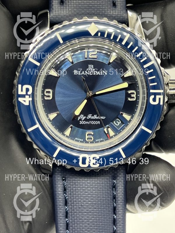 Фото 3 - Blancpain Fifty Fathoms 5015-12B40-O52A Steel Blue