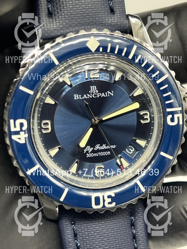 Фото 4 - Blancpain Fifty Fathoms 5015-12B40-O52A Steel Blue